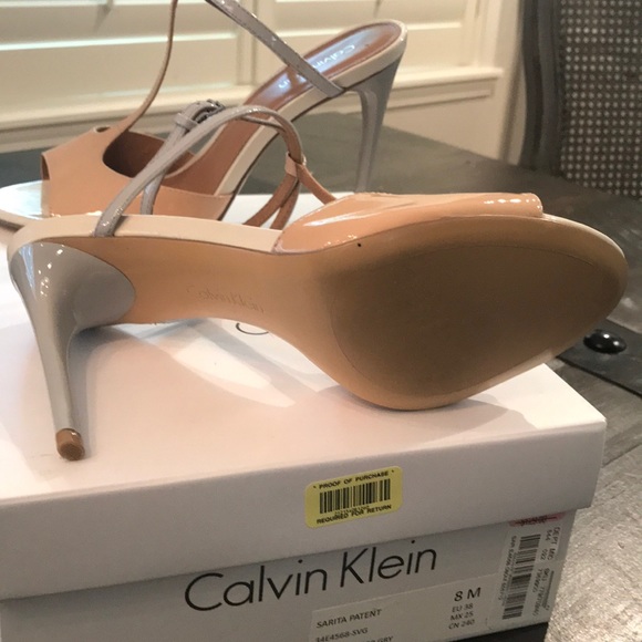 Calvin Klein patent hills - Picture 2 of 3